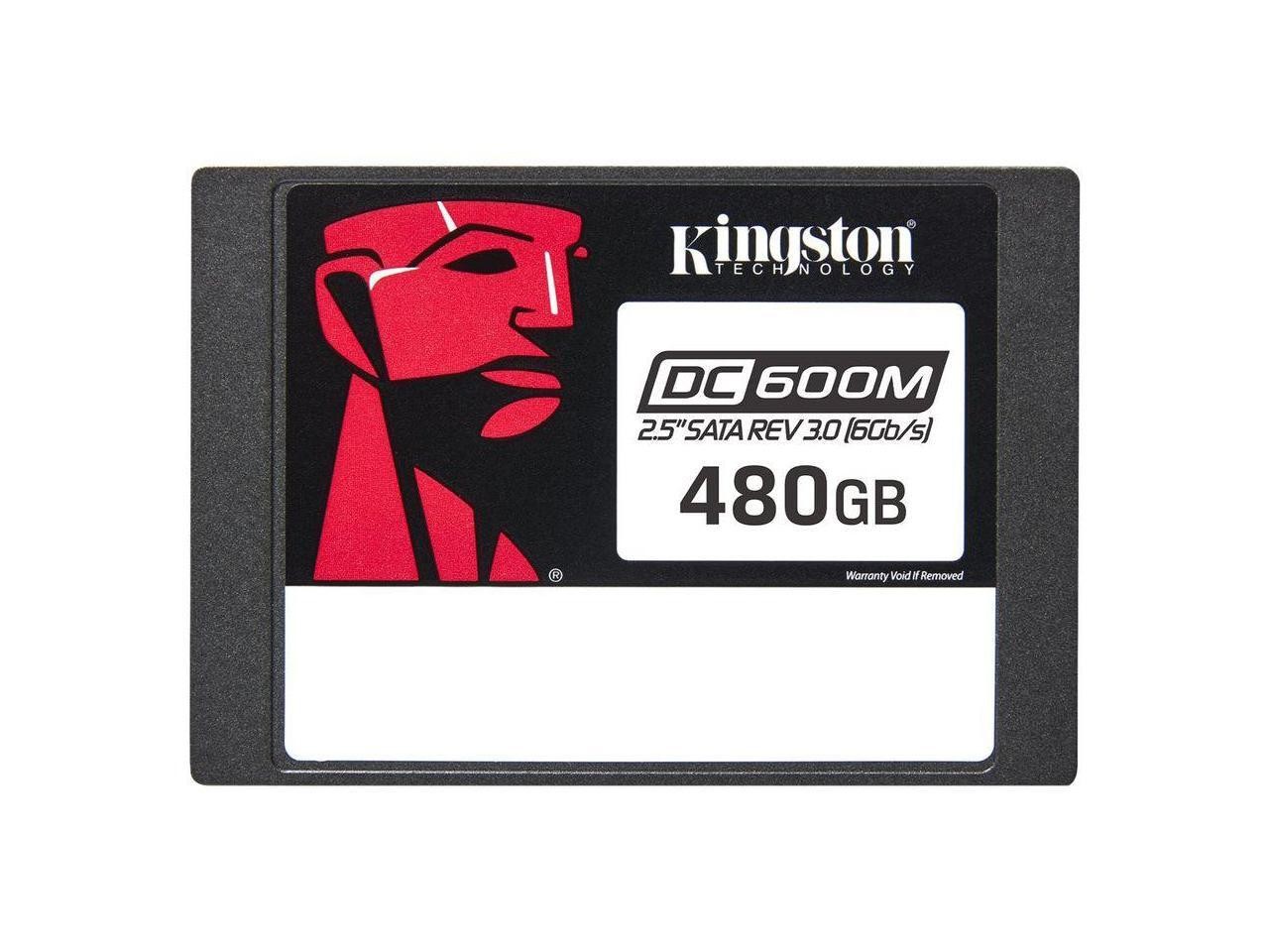 Kingston SEDC600M/480G DC600M 480 GB Solid State Drive - 2.5" Internal - SATA