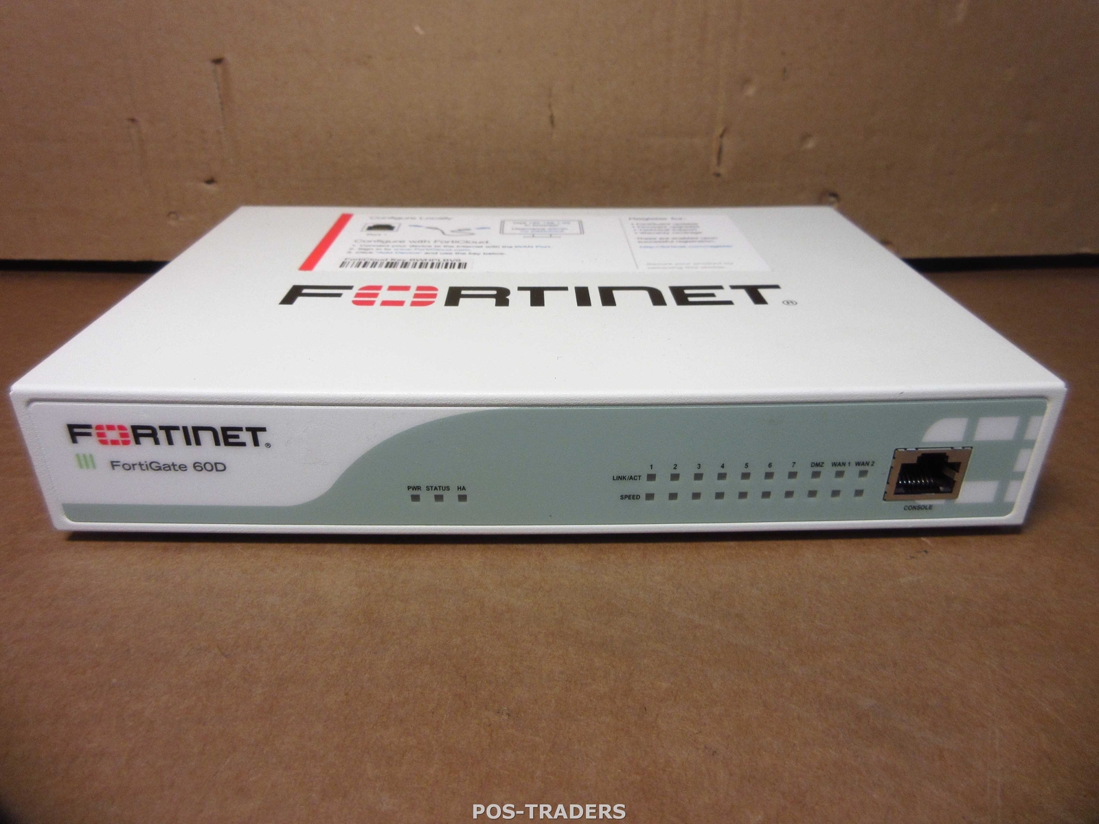 Fortinet FortiGate-60D 60D Next Generation Firewall Appliance Gigabit NO PSU