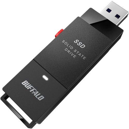 BUFFALO External SSD 1TB USB3.2 Gen1 Stick portable Type SSD-PUT1.0U3-BKA NEW