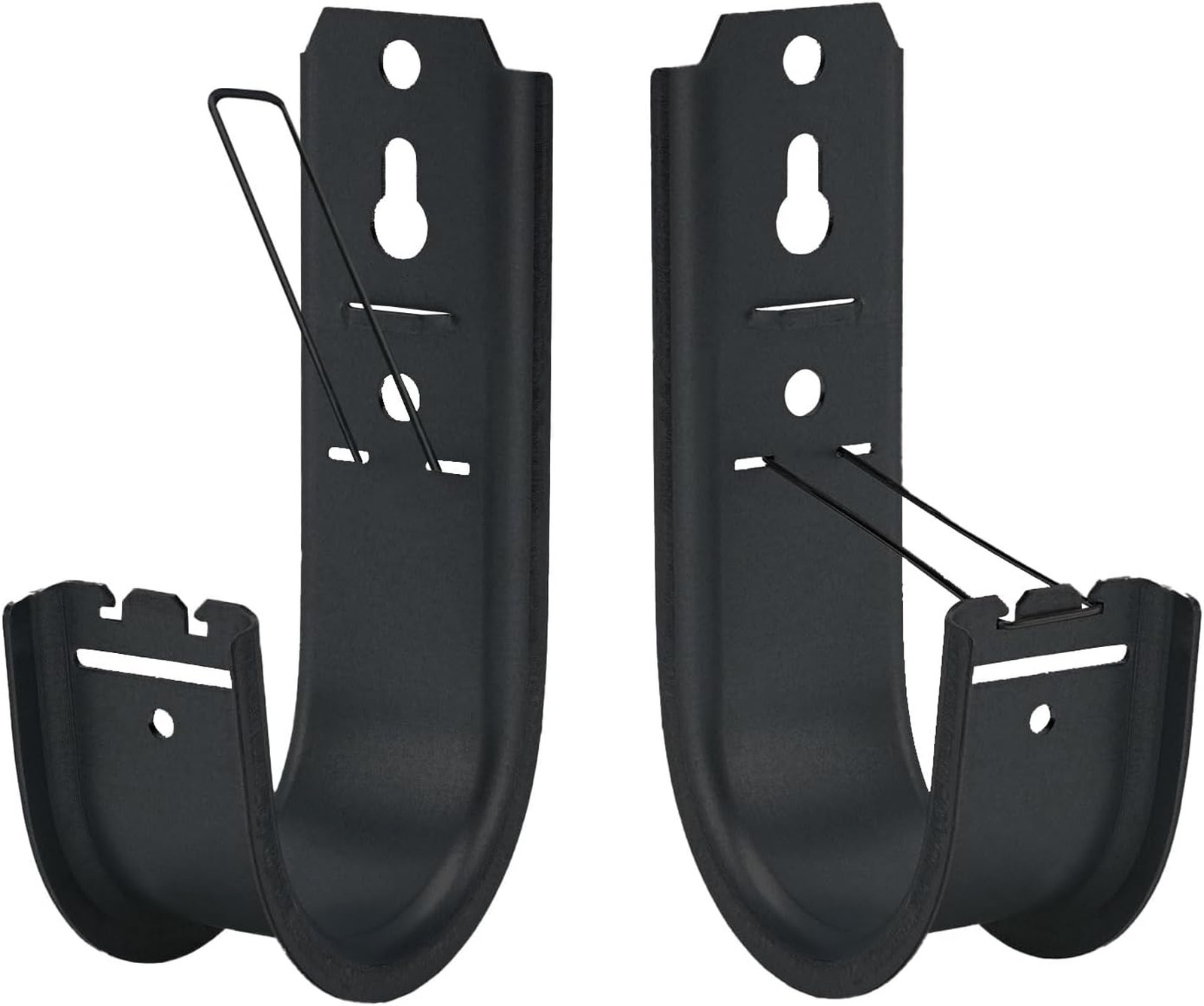 100 Pack 2-Inch Galvanized Steel Cable Support J-Hooks