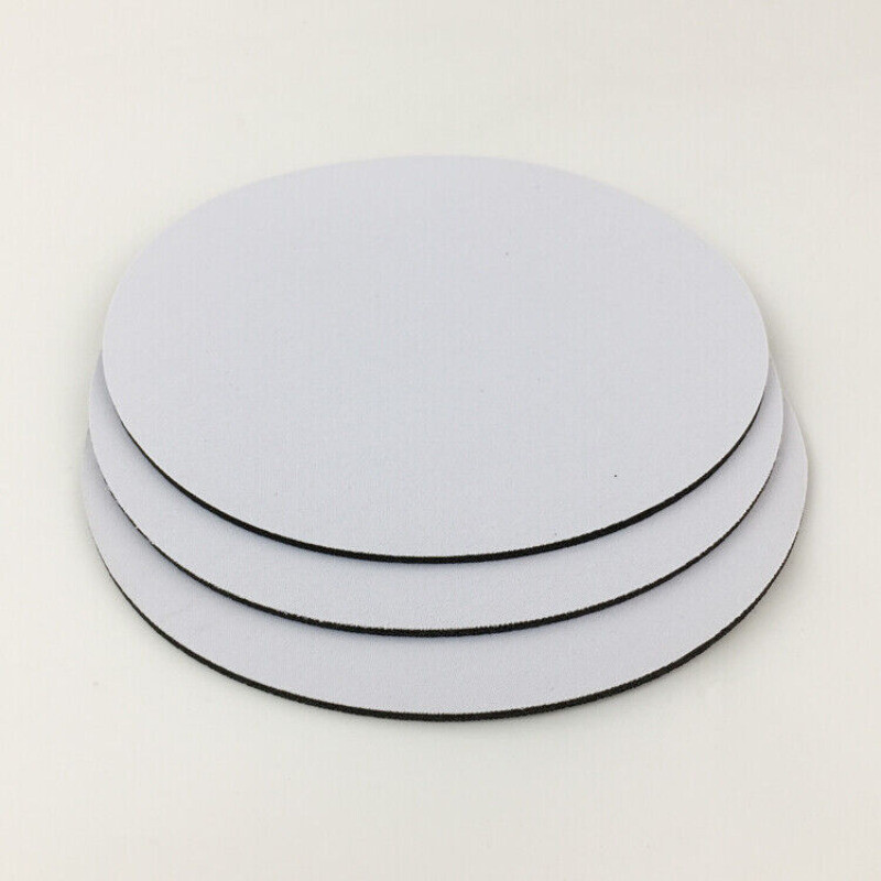 20pcs 7.9"/20cm Round Blank Mouse Pad Sublimation Transfer Heat Press DIY Gift