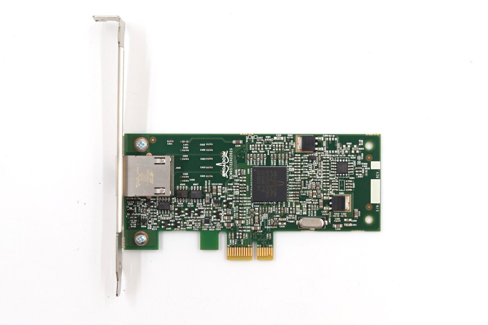 Dell Broadcom 5772 Single-Port PCIe Gigabit Network Card Dell P/N: 09RJTC Tested