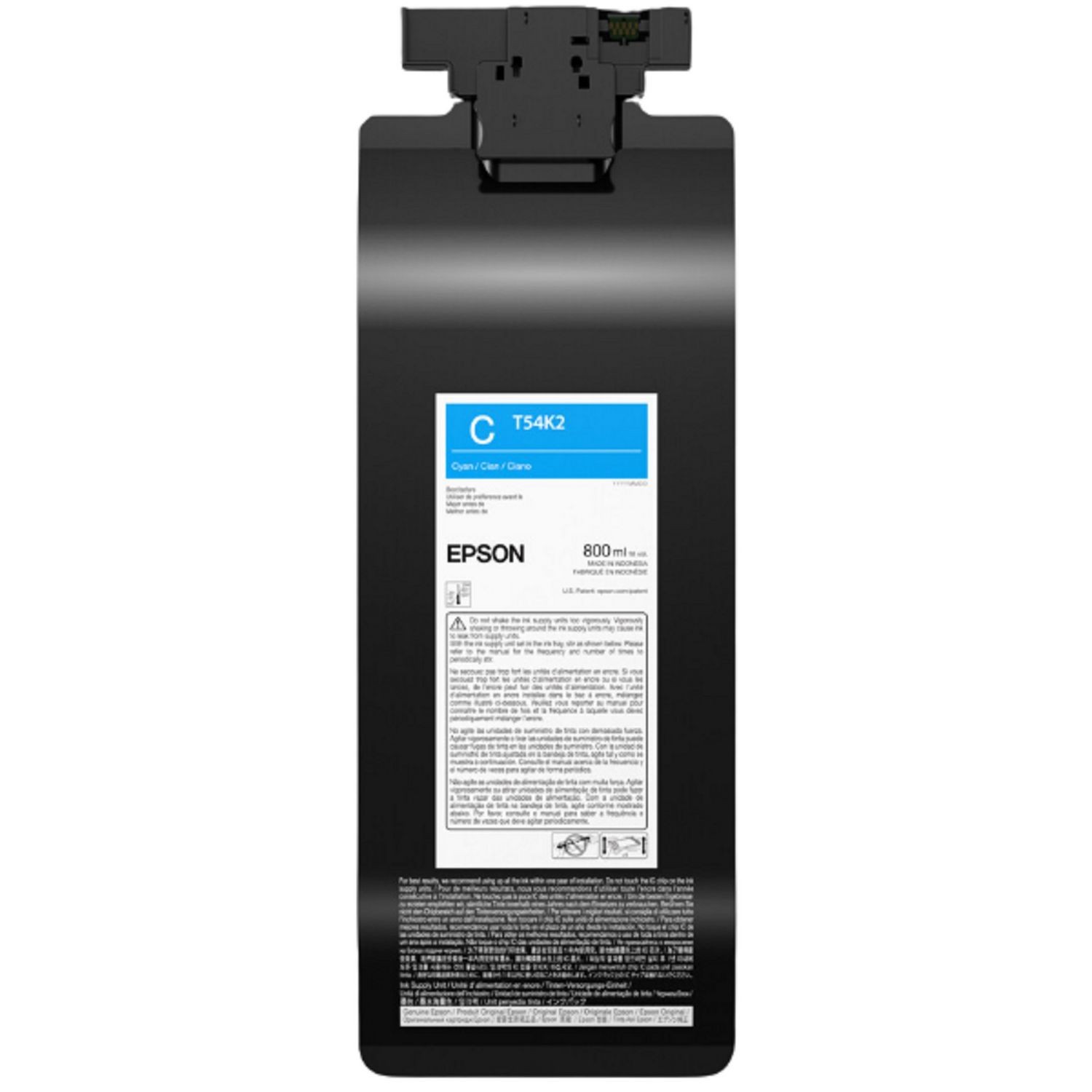 T54K220 T54K UltraChrome DG2 Ink 800 mL Cyan