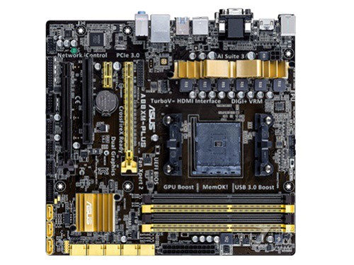 For ASUS A88XM-PLUS motheboard A88X FM2/2+ DDR3 64G DVI+VGA+HDMI M-ATX Tested ok