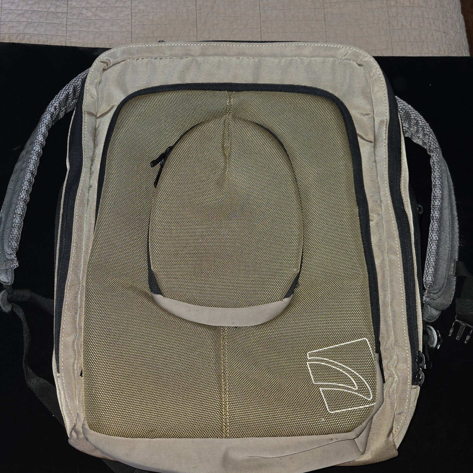 NICE Tucano Carico Laptop Backpack brown tan