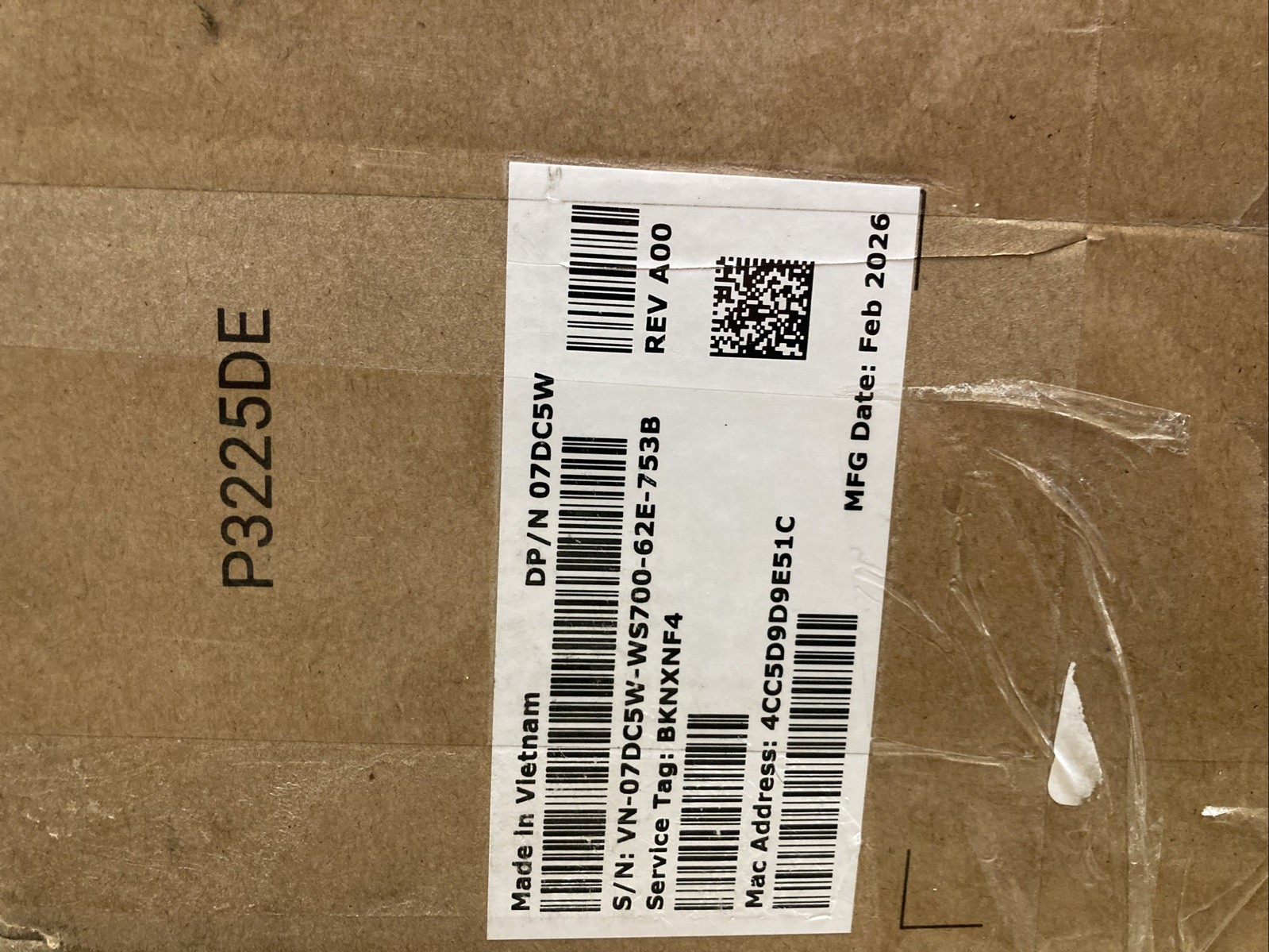 NEW Dell Pro 32 inch Plus QHD USB-C Hub IPS Monitor 2560x1440 P3225DE with stand
