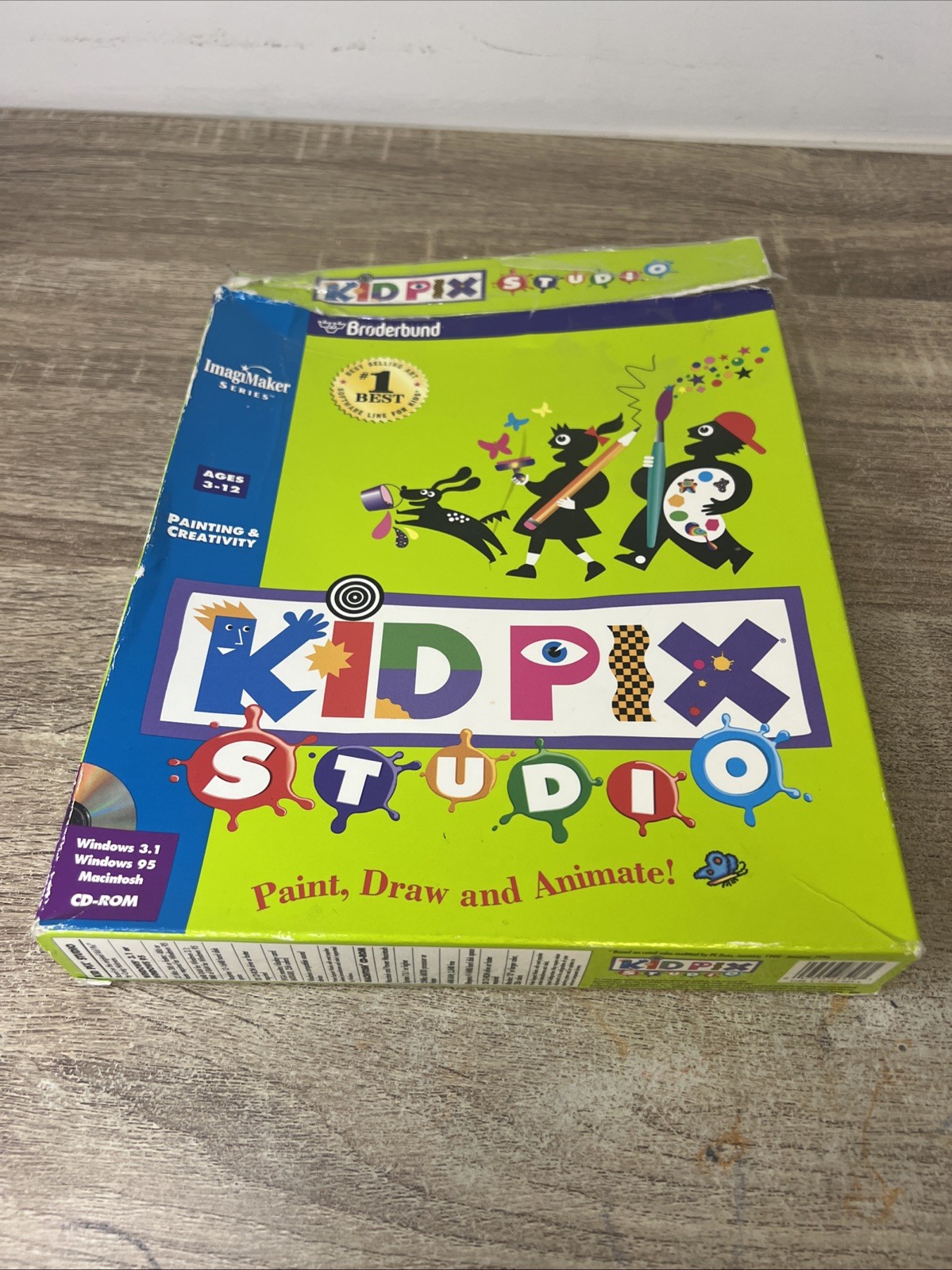KID PIX Studio Big Box - Image Maker Edition - Rare