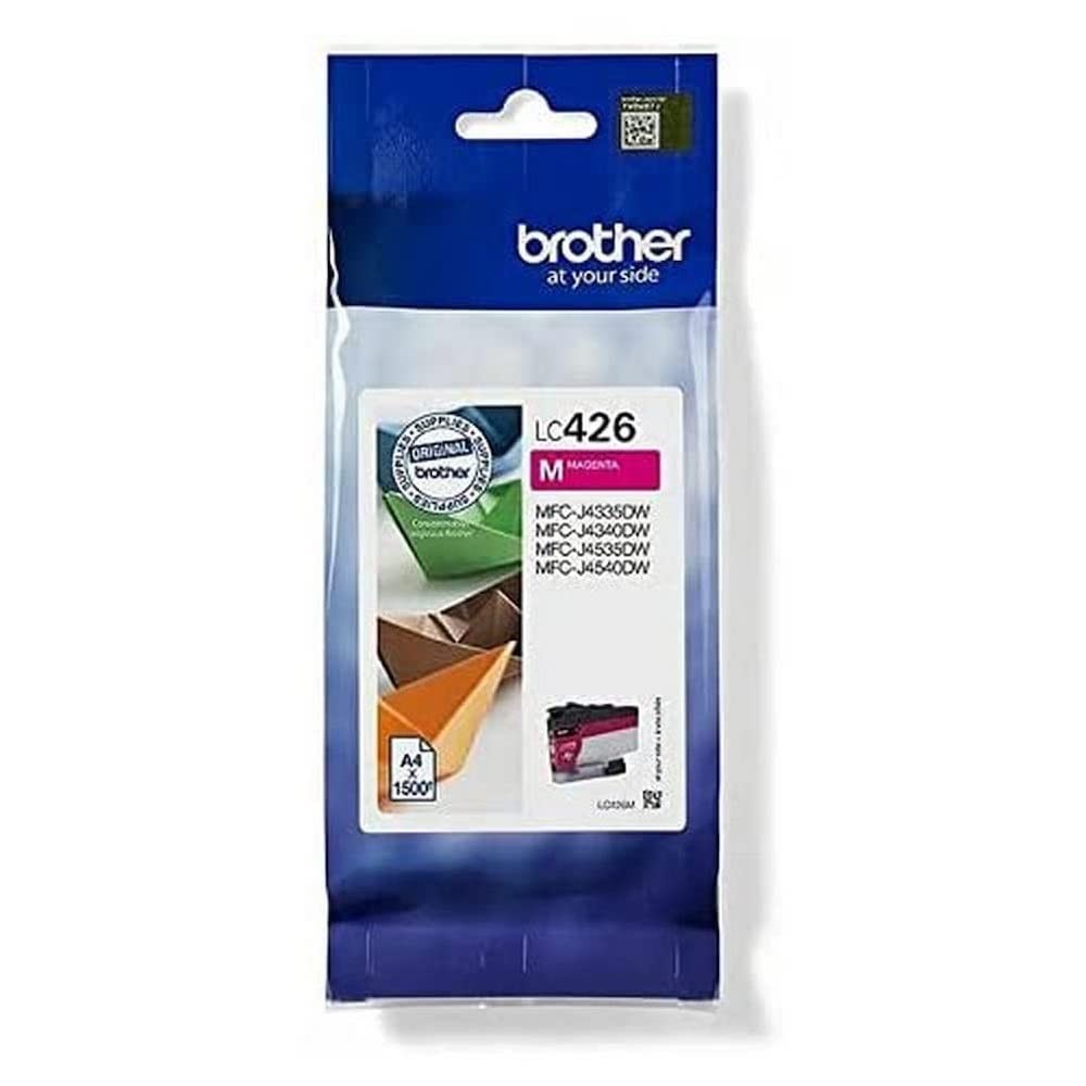 BROTHER LC-426M Inkjet Cartridge, Magenta, Single Pack, Standard Yield, includes