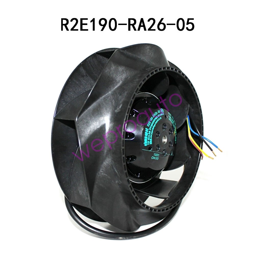 Ebmpaps Brand new 230VAC 65/62W R2E190-RA26-05 0.29A φ190mm Axial flow fan