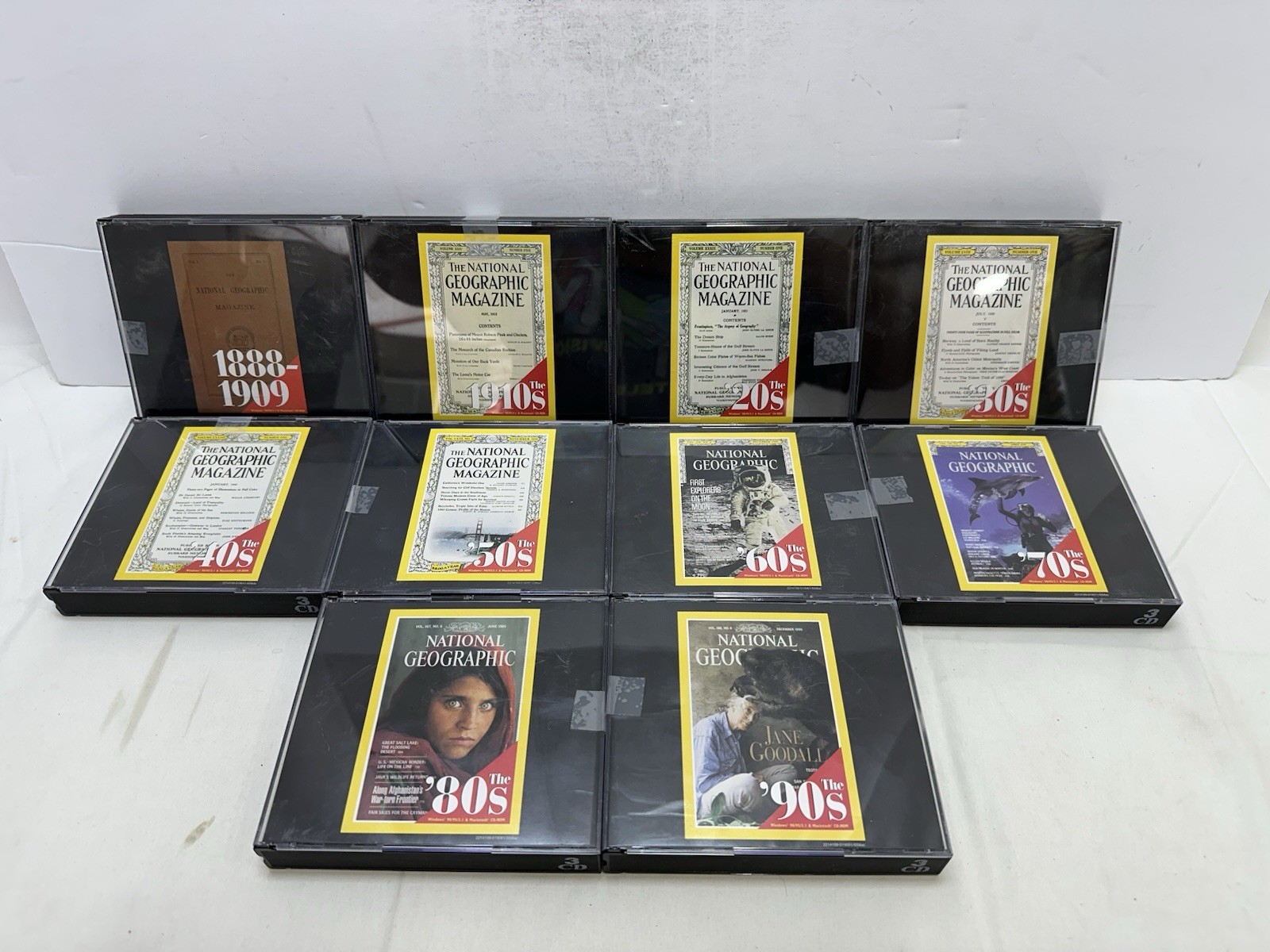 The Complete National Geographic 111 Years of NGG Magazine on CD-ROM Since 1888