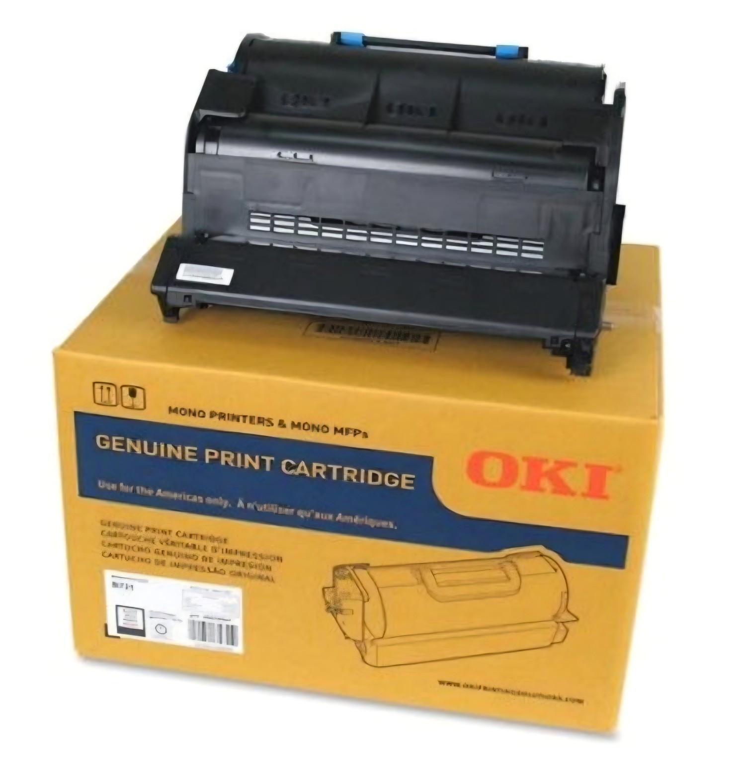 OKI Genuine Original Black Laser Toner Cartridge 45488901 for B7x1 Series