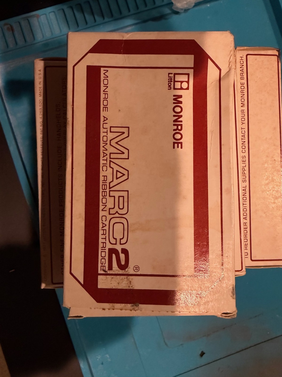 LOT (6) Monroe Marc2 Automatic Ribbon Cartridge 2800 Series NOS