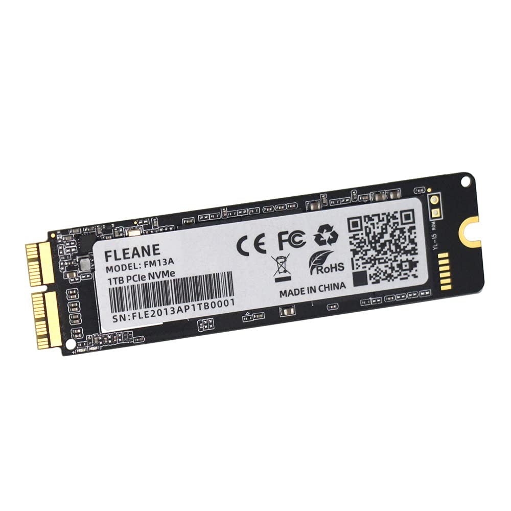 FM13A 256GB NVME SSD with DIY Tools for MacBook Air A1465 A1466 (2013-2017), Mac