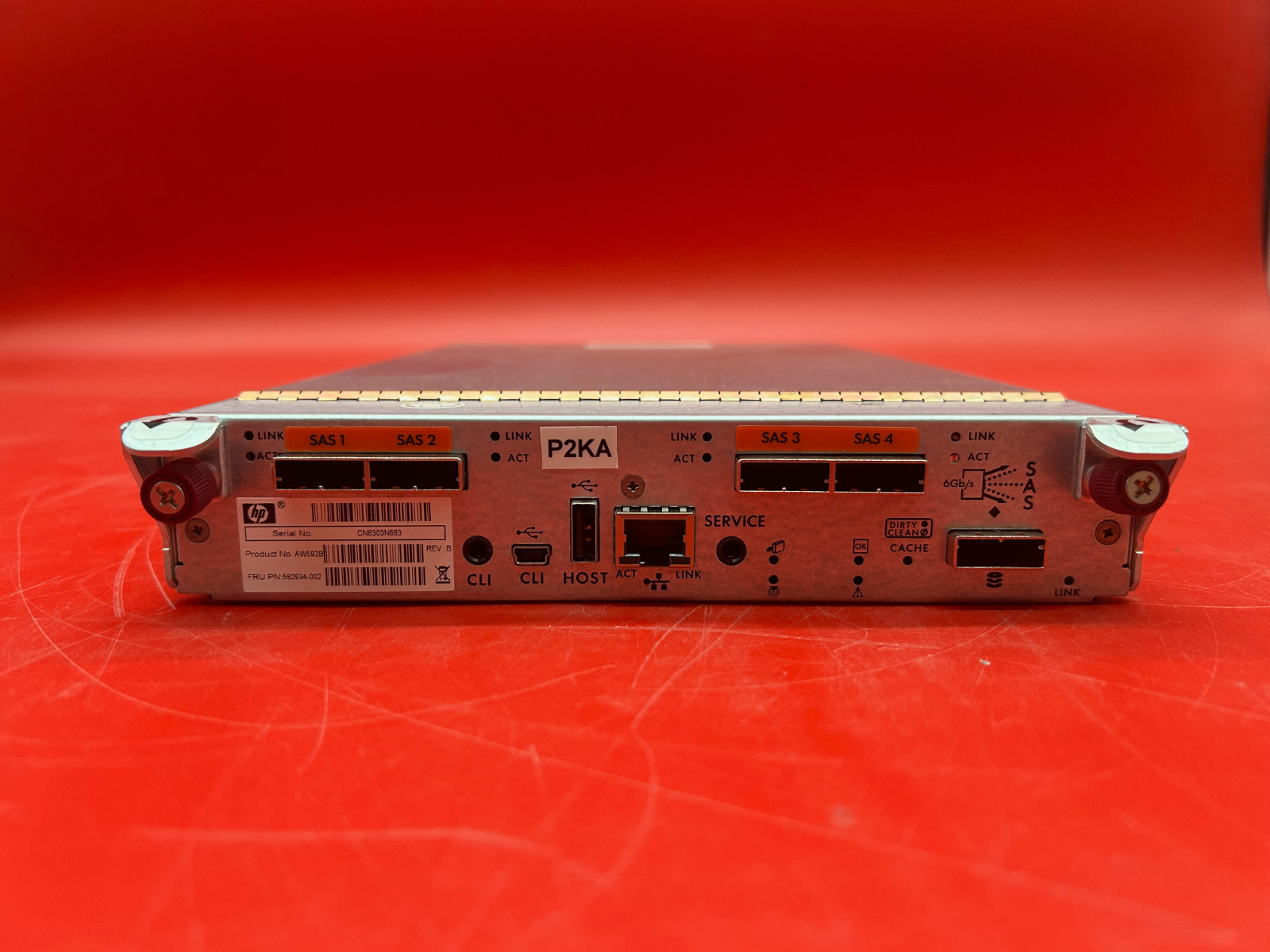 HP P2000 G3 SAS MSA CONTROLLER, AW592B, 582934-002