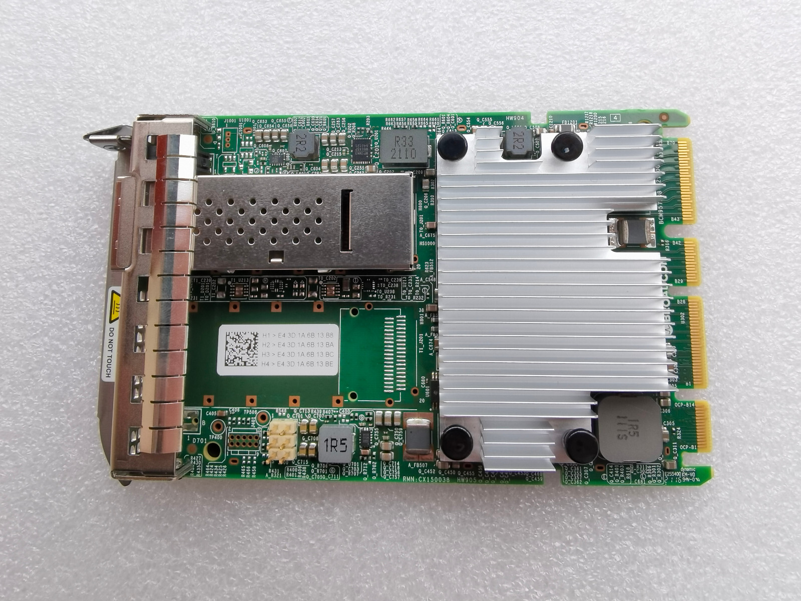 BROADCOM 100GbE OCP 3.0 ETHERNET ADAPTER NetXtreme E 100Gbps BCM957504-N1100FX