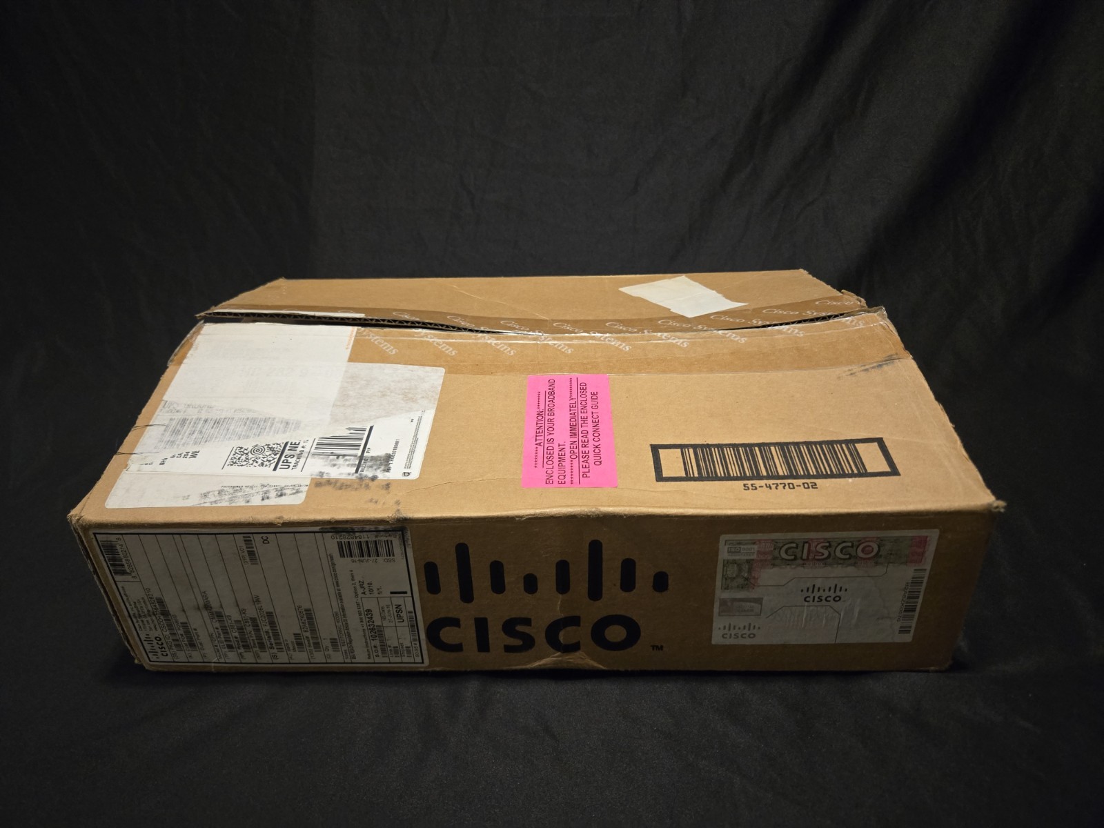 Cisco C881-K9 V01 881 Integrated Services Router Ethernet WAN Open Box Complete