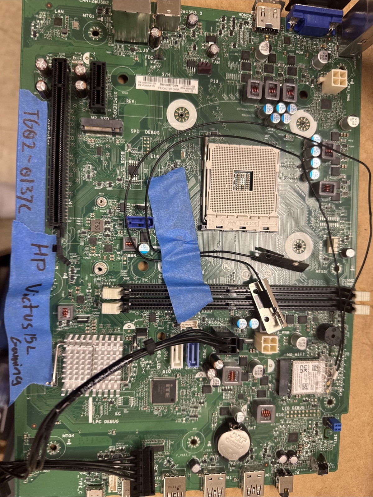 HP Victus TE02 Erica 8 AMD Motherboard