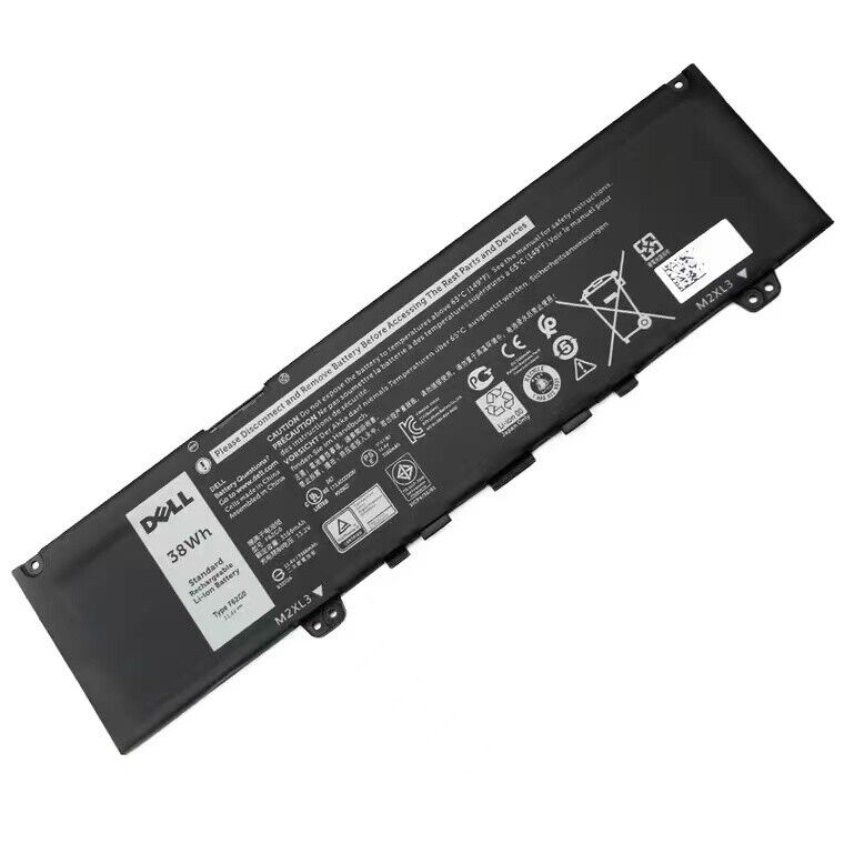 NEW OEM 38WH F62G0 Battery For Dell Inspiron 13 5370 7000 7370 7380 7386 7373