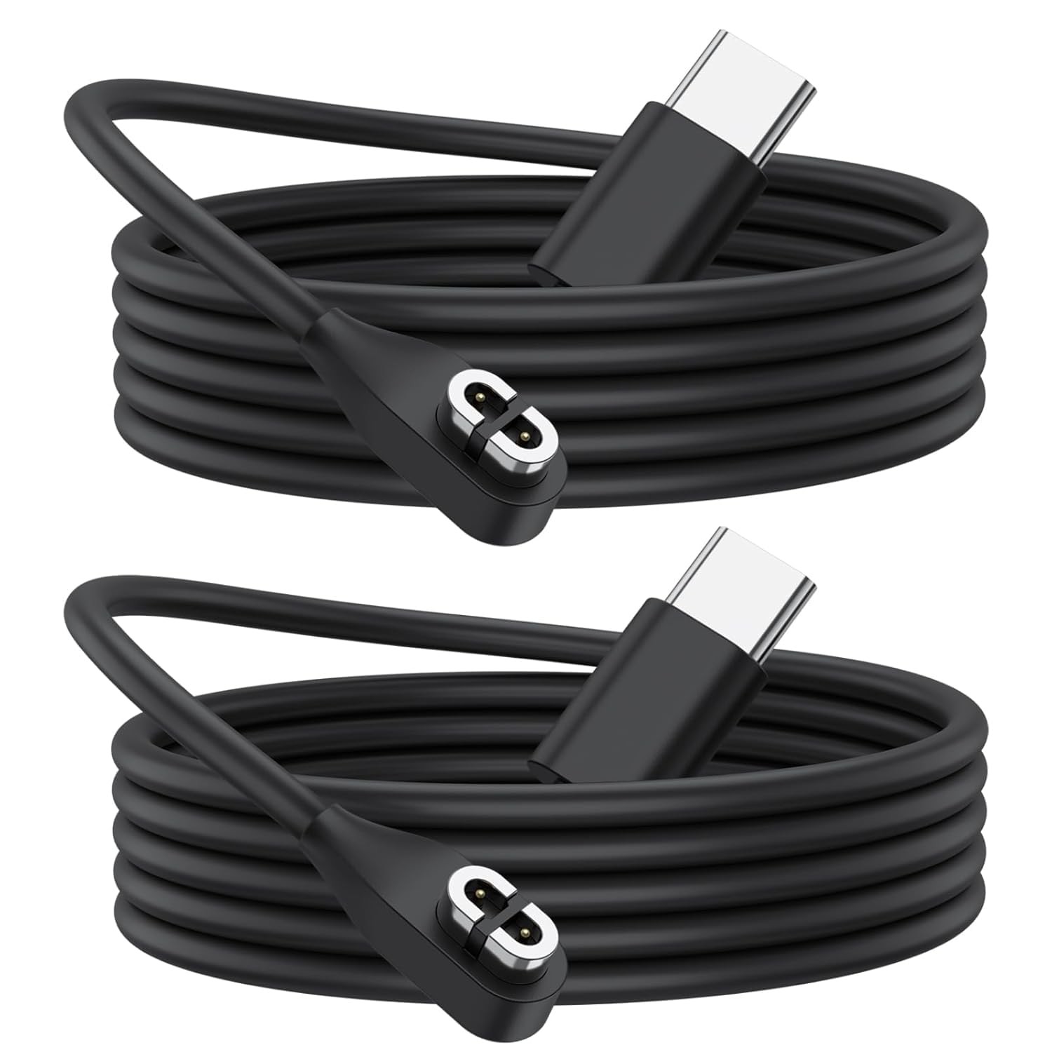2 Pack USB C for Shokz Charging Cable, Magnetic Charger Cord 2*USB C 