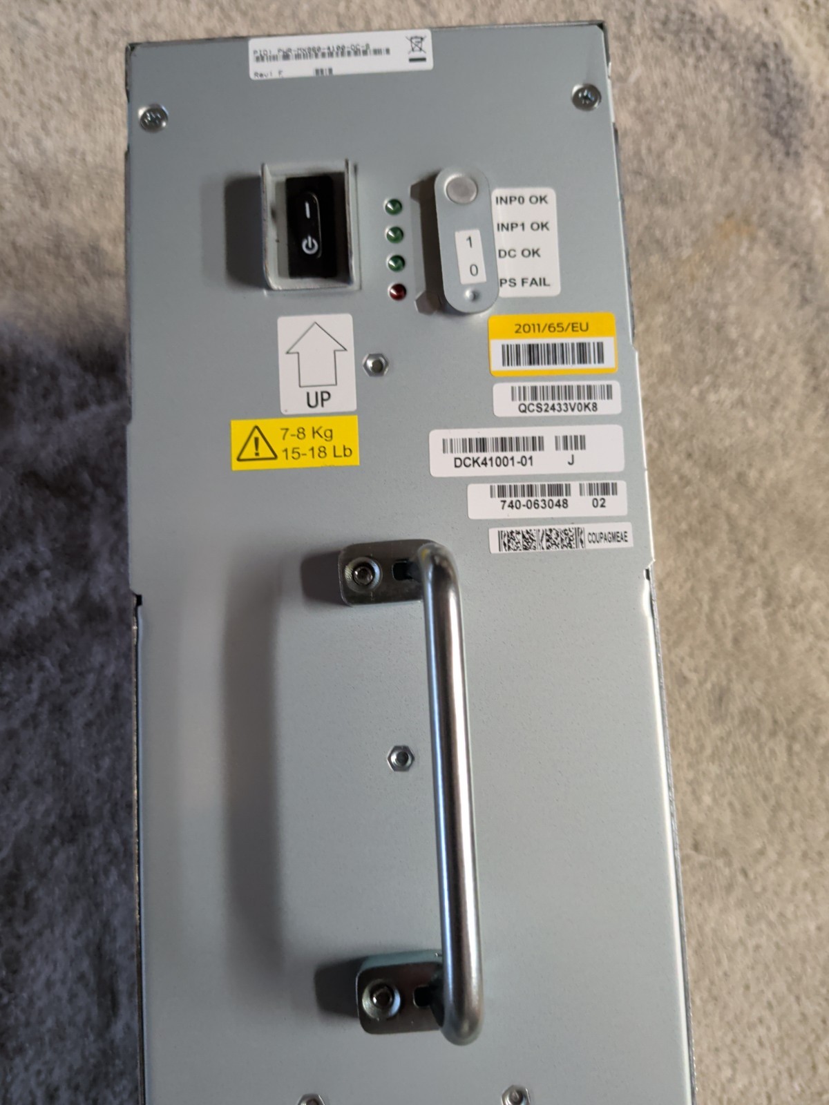 NEW Open Box Juniper PWR-MX960-4100-DC-S 4100W DC Power Supply 740-063048