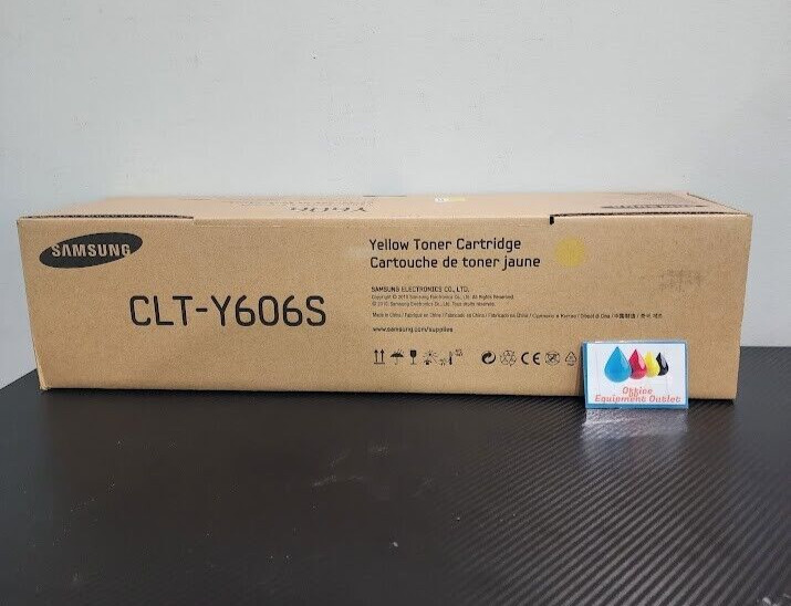 Samsung CLT-Y606S SS710A Yelllow High Yield Toner Cartridge
