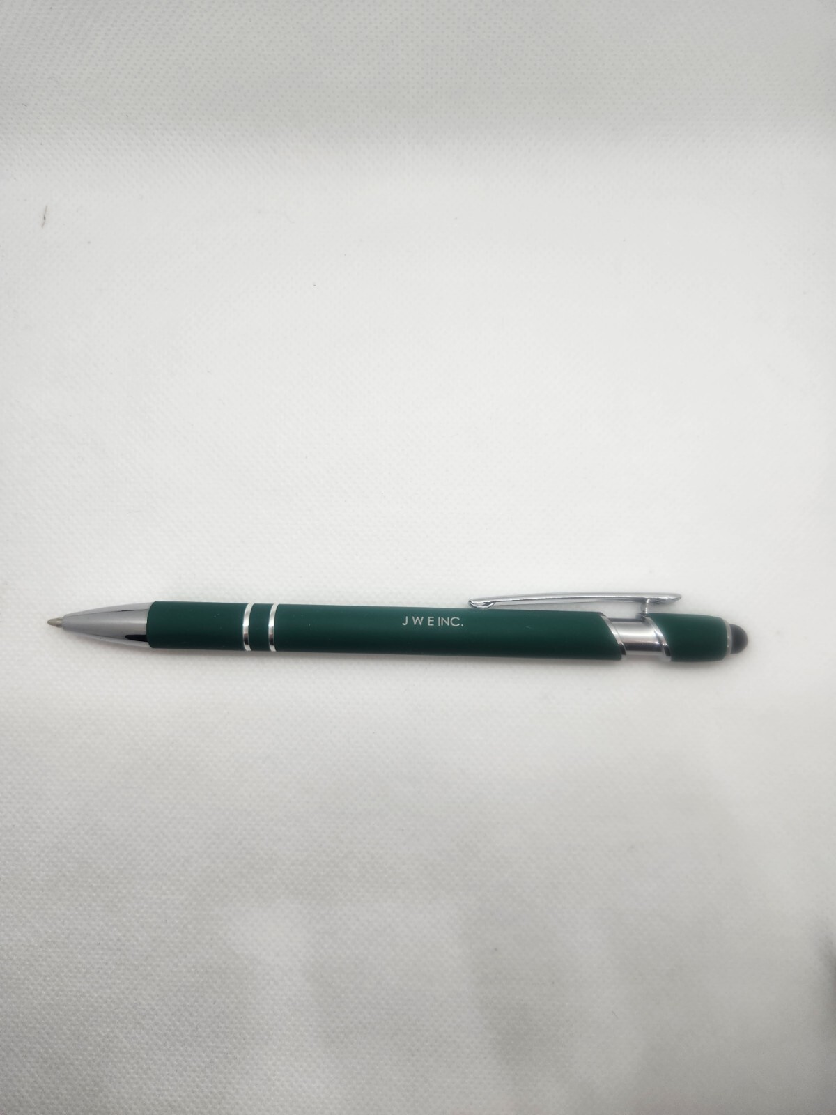 Stylus-pen; Alpha Soft Touch, Metal Stylus, Ballpoint Pen, by JWE Inc. 