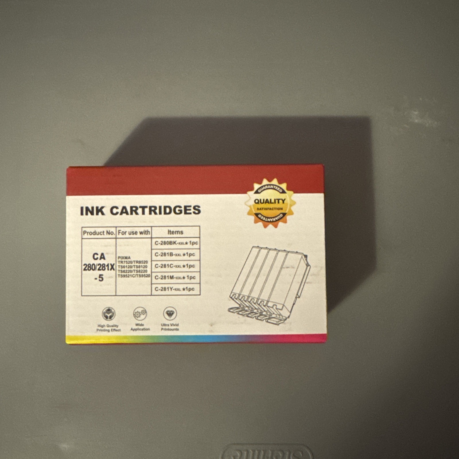 Ink Cartridge Multi-pack. 5 Pack. 280/281x-5