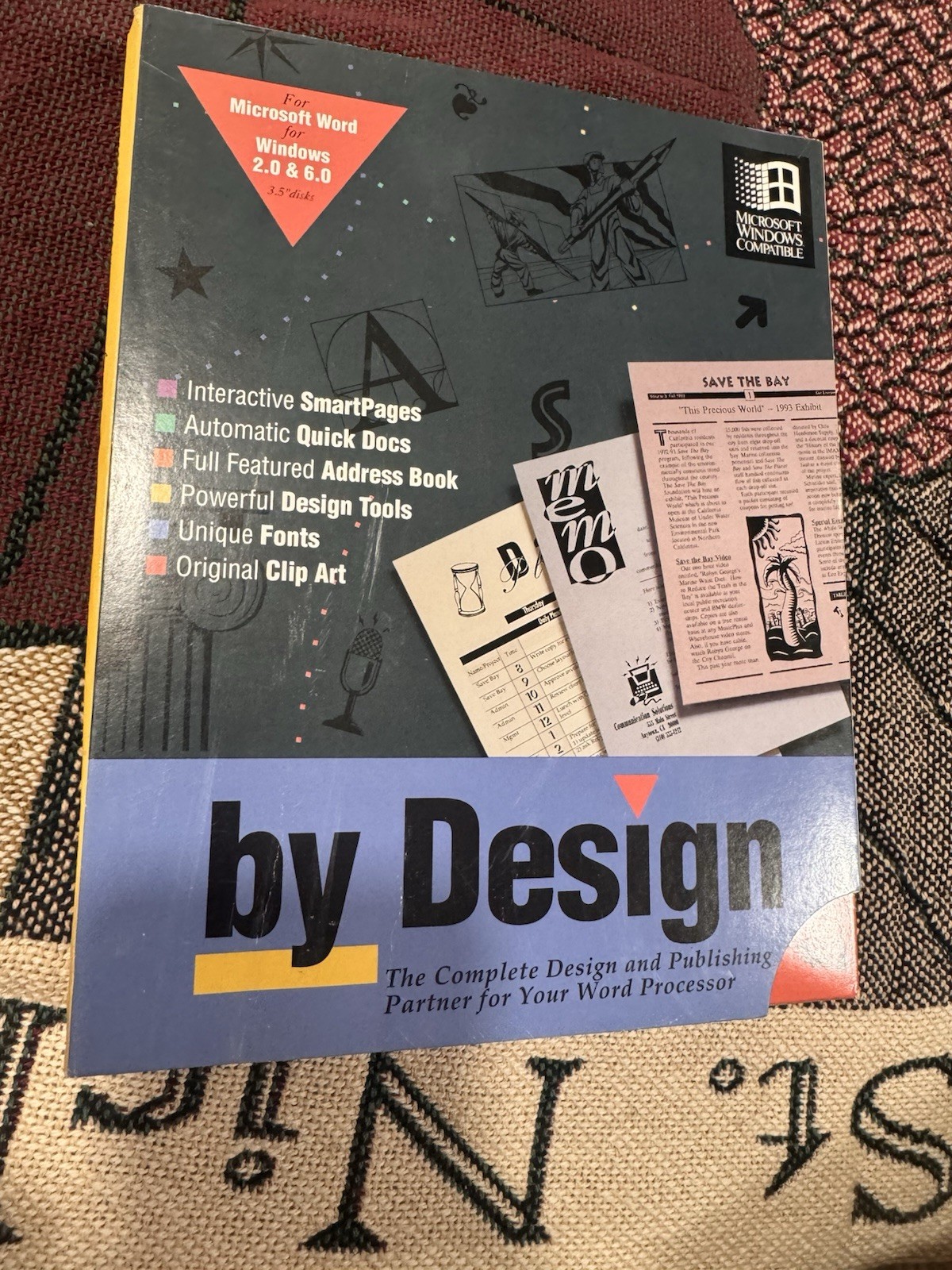 By Design – Software Vintage de Diseño y Publicación para Microsoft Word