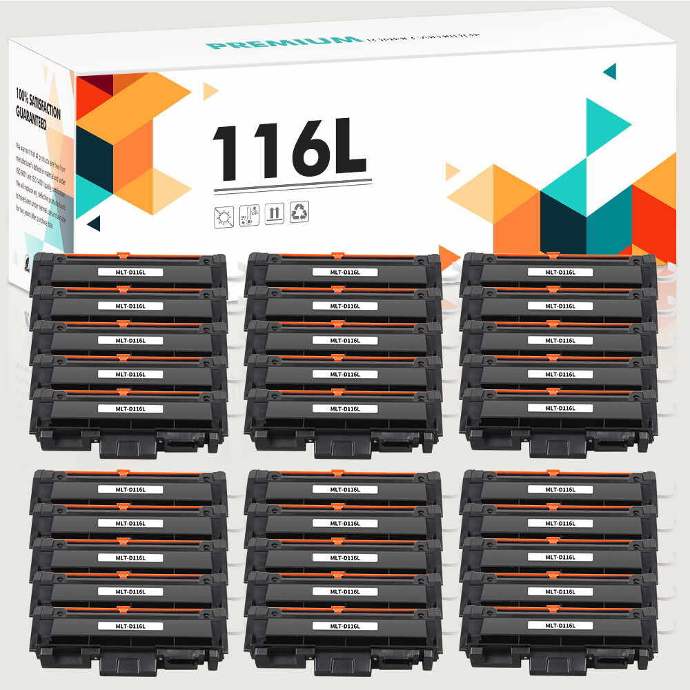 30PK MLT-D116L 116L Toner Compatible With Samsung 2875 2875FW 2875FD 2876 2885FW