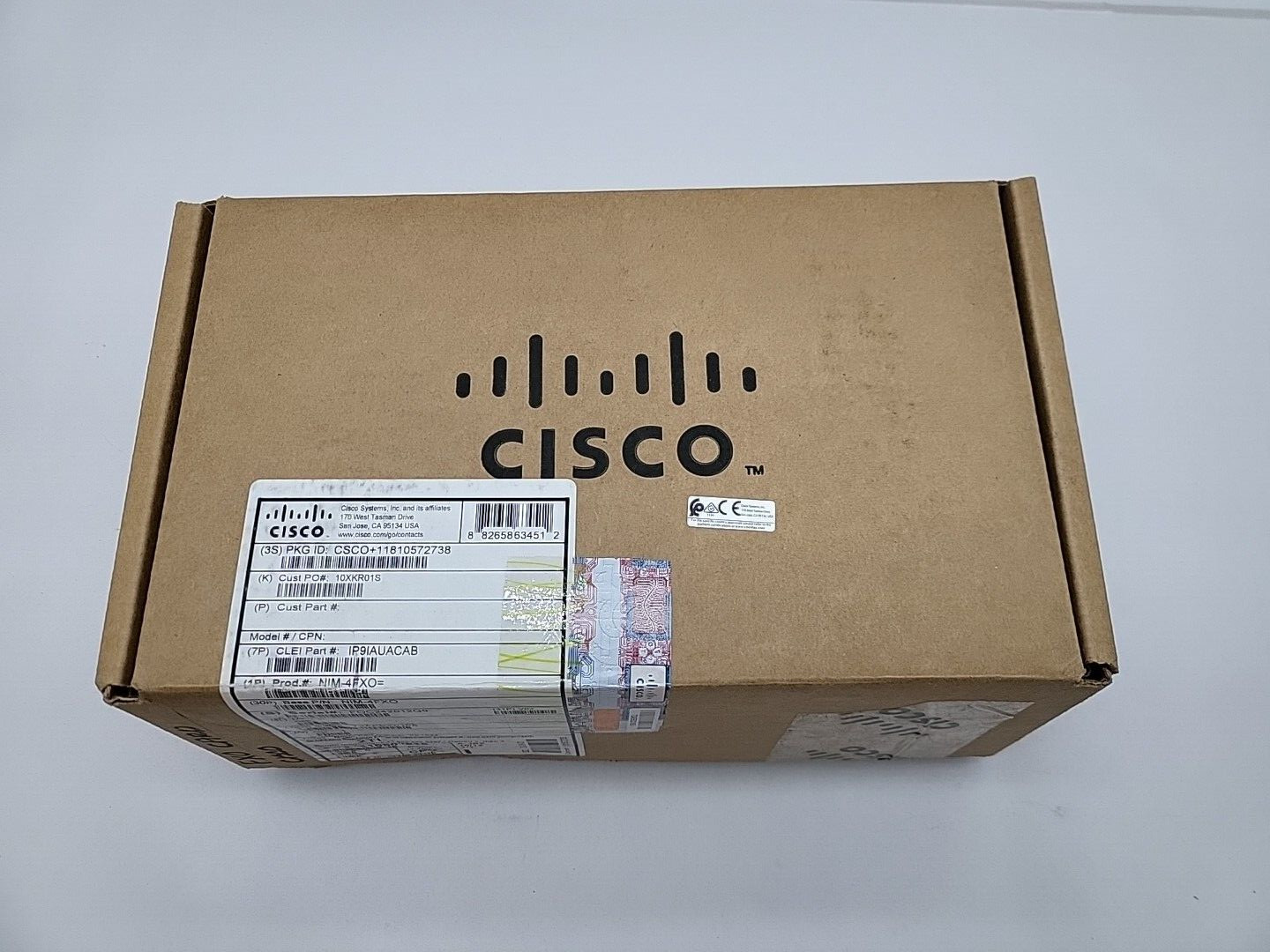 CISCO NIM-4FXO 4-Port Network Interface Module NEW OPEN BOX SEE PHOTOS 