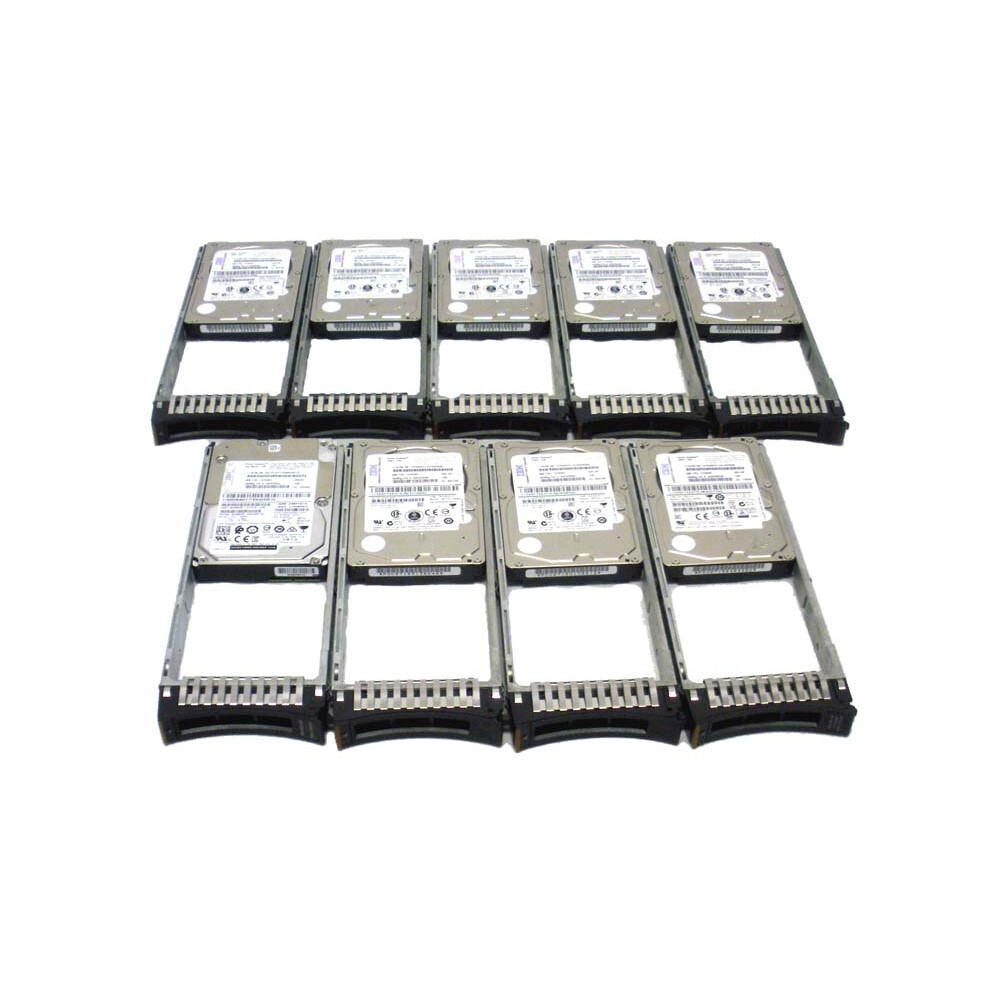 IBM 1948 Hard Drive 283GB 15K SAS SFF-2 IBM i - Lot of 9