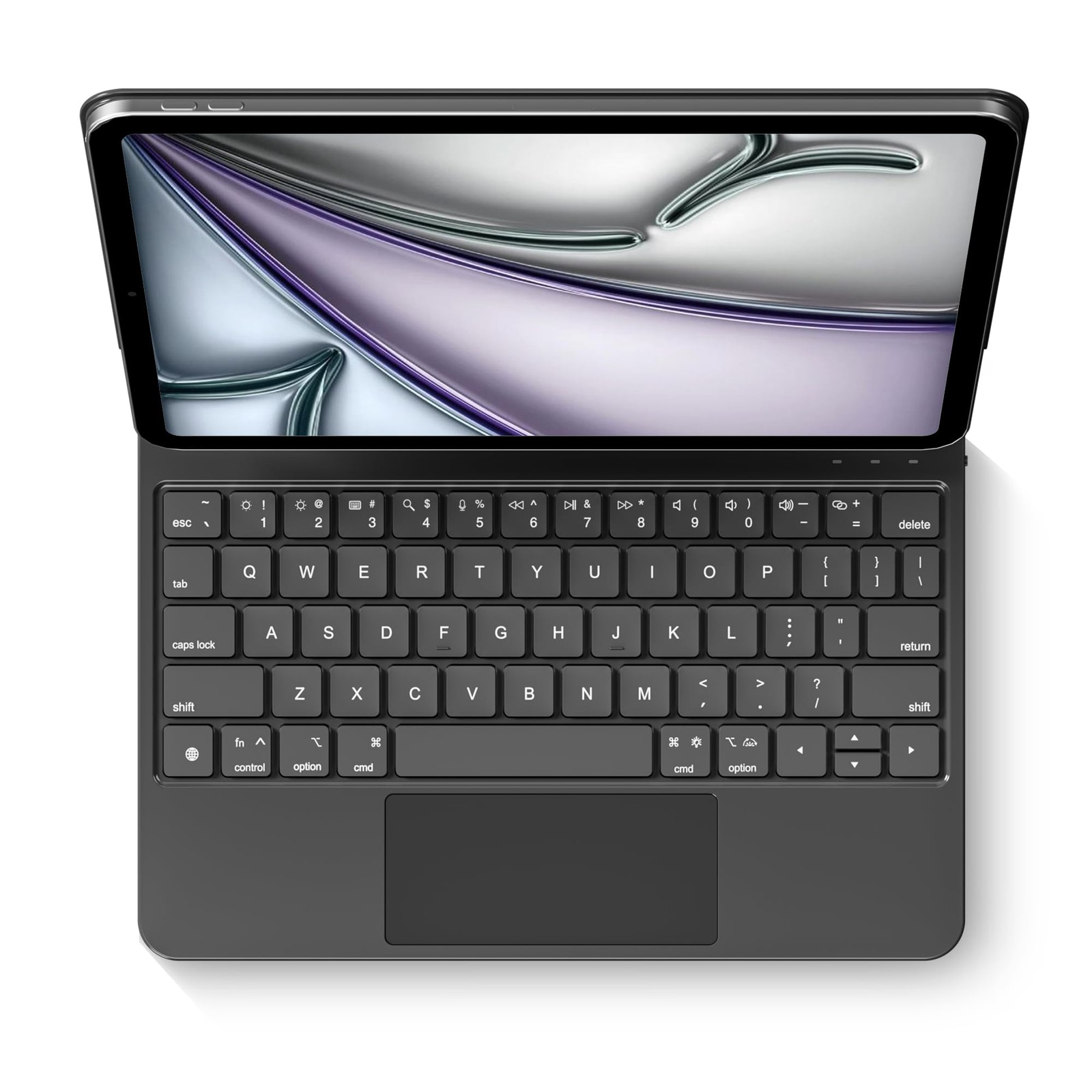 edaiser Magic Keyboard Case for iPad Pro 11 11-inch (M4/2024), Black