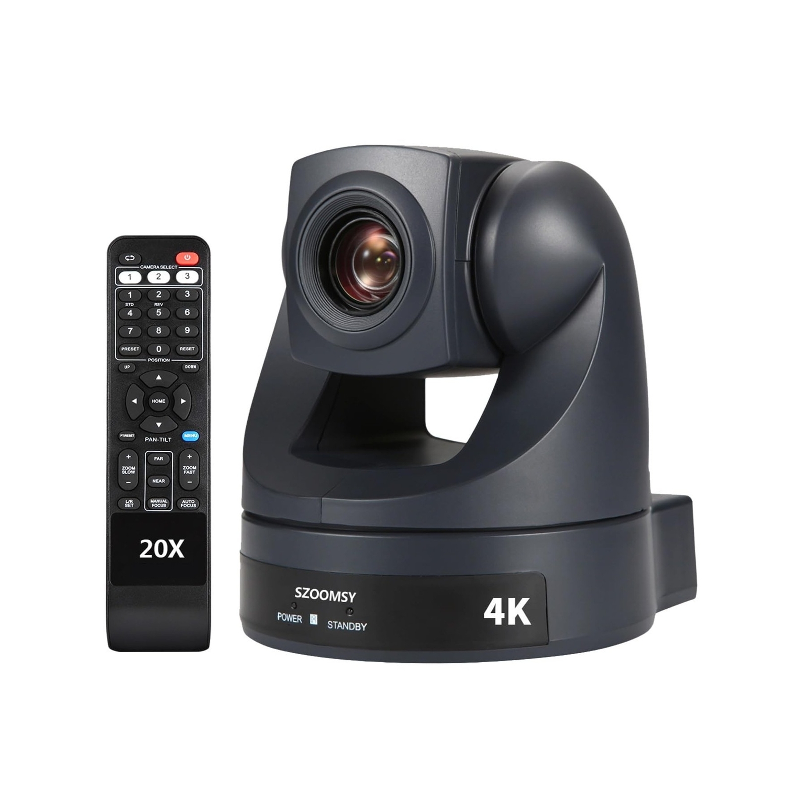 HDMI USB PTZ Camera 20x Optical Zoom USB support 4K30fps, HDMI support 1080P ...