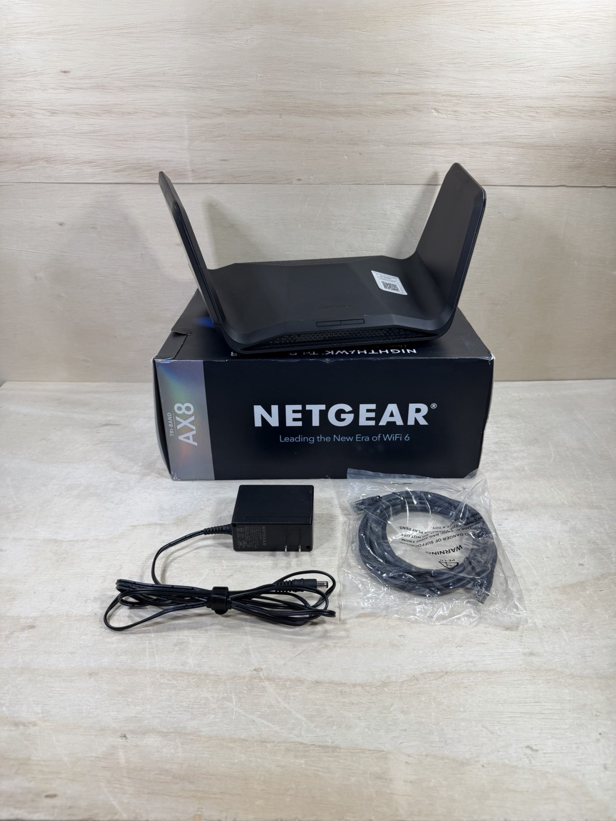 NETGEAR Nighthawk RAX70 Tri-Band Wi-Fi Router In Box