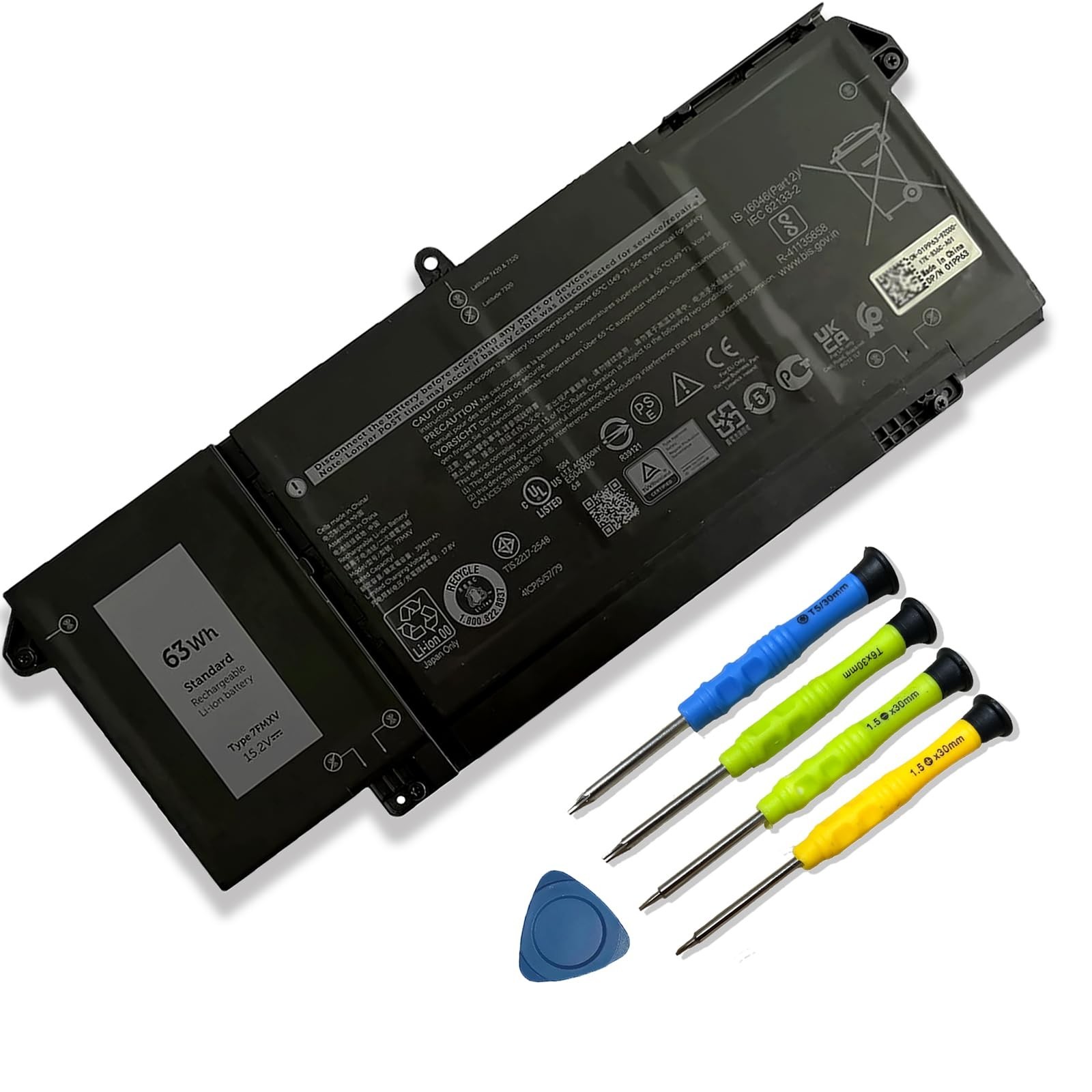 4-Cell Laptop Battery Replacement for Latitude