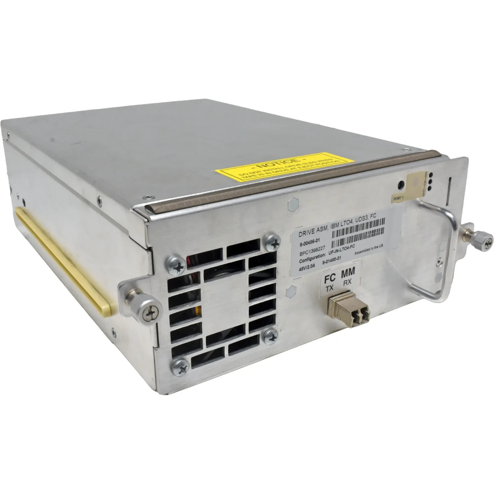 QUANTUM IBM 9-01480-01 LTO4 FH 4Gb FC TAPE DRIVE FOR SCALAR i6000 i2000 i500