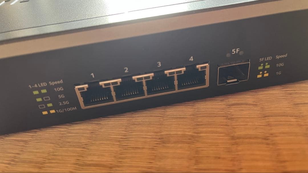 NETGEAR XS505M 10GbE 5-Port Unmanaged Switch RJ45 SFP+ Metal Case Tested