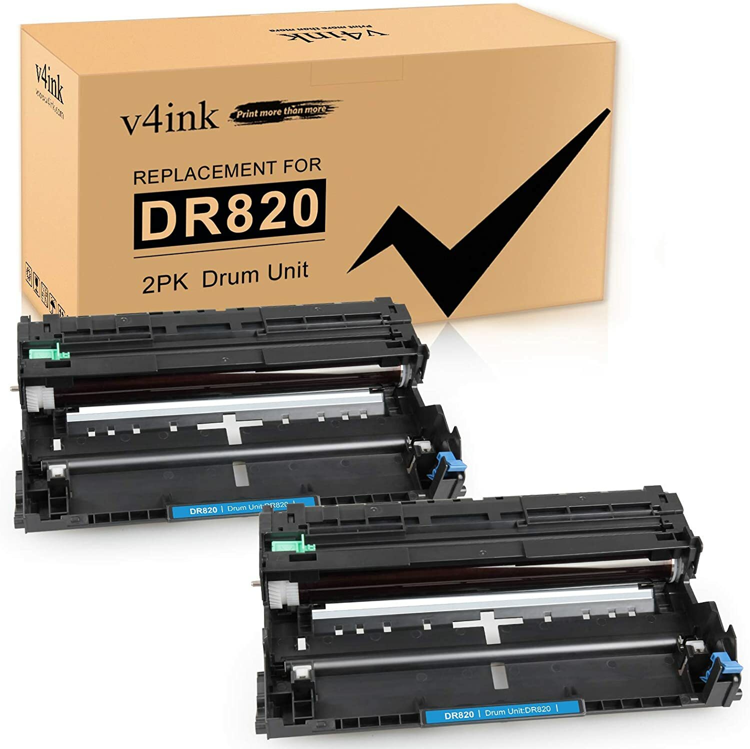 2PK Compatible Brother DR820 Drum Unit use with HLL6200DW L6200DWT L5100DN