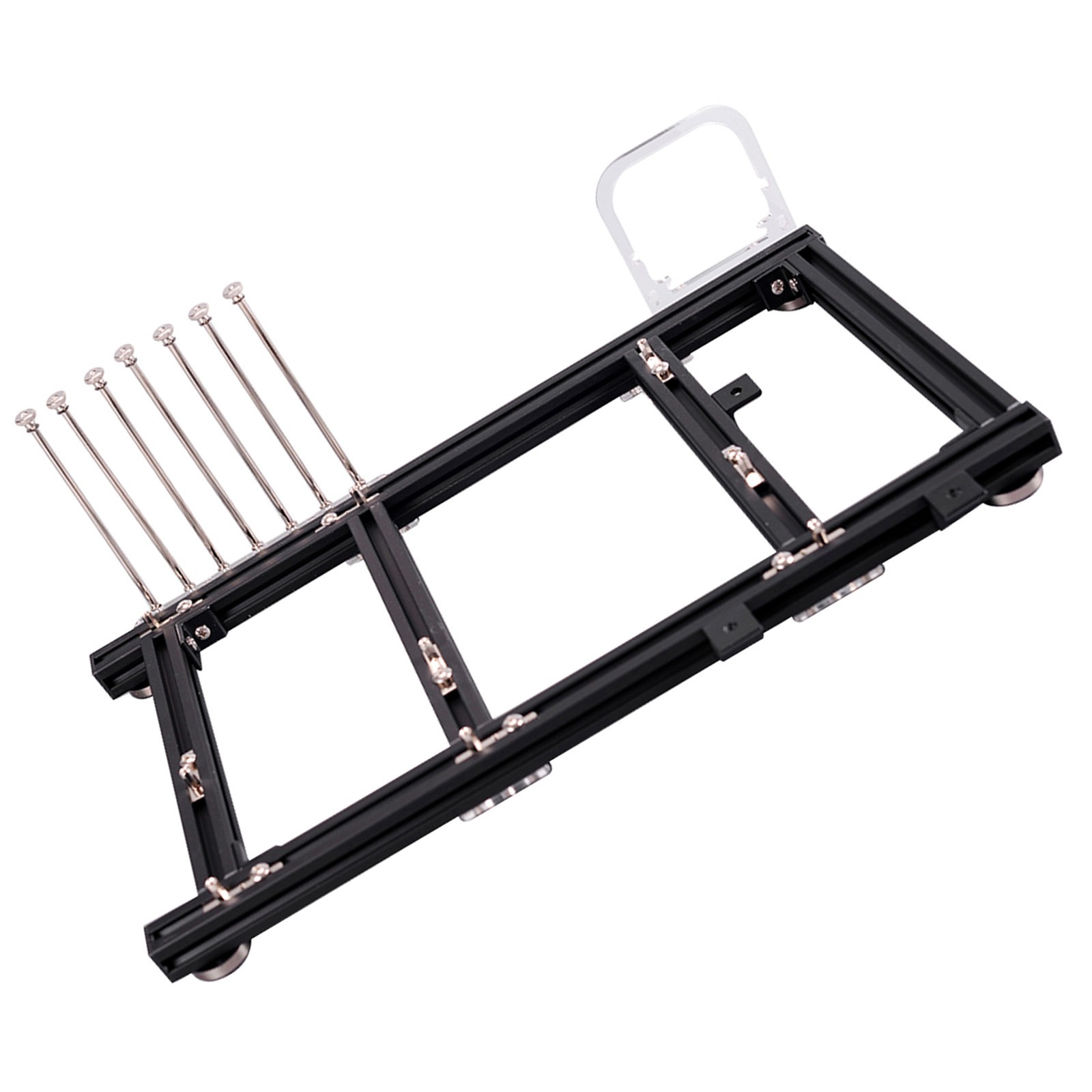 DIY Open Frame Aluminum Alloy ATX Computer PC Case Overclocking Test Platfo YXZN