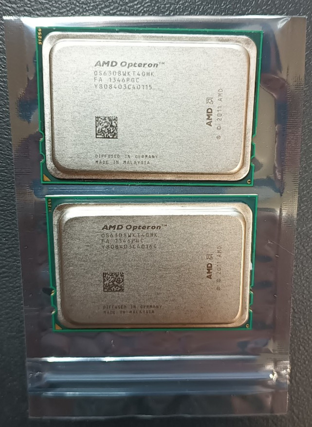 (Matched Pair) AMD Opteron 6308 Server CPU, OS6308WKT4GHK
