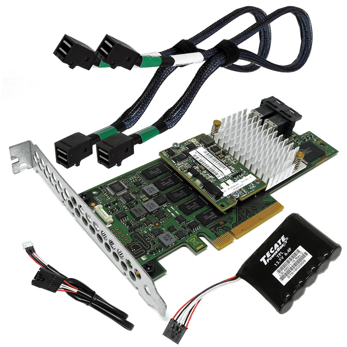 Fujitsu D3216-A13 GS2 LSI MR 9361-8i 12Gb PCIe x8 RAID Controller +BBU+SAS Cable