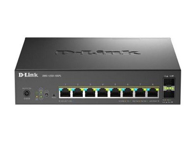 D-Link-New-DMS-1250-10SPL _ D-LINK 10 PORT MULTI-GIGABIT SMART POE SWI