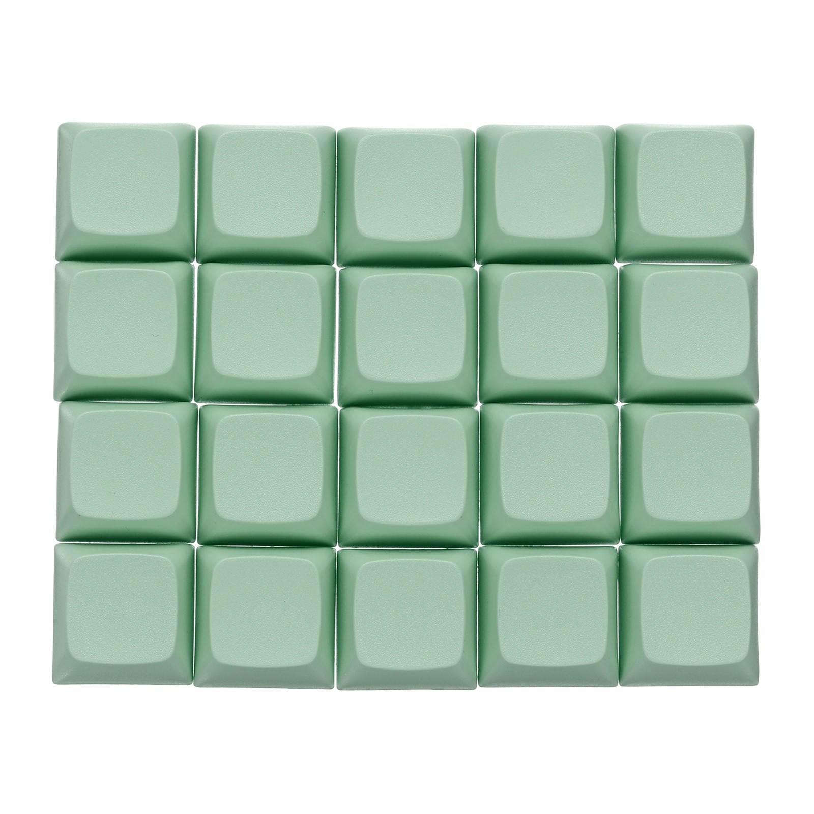 20Pcs PBT Keycap Set Mechanical Numeric Keypads for Keyboard Green