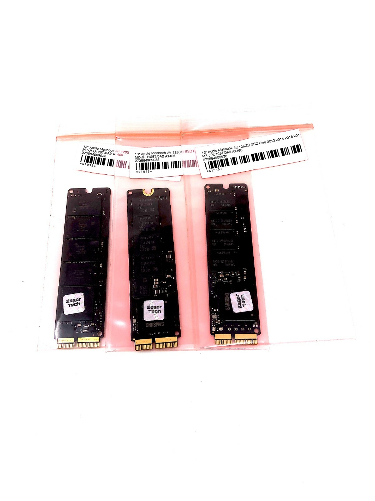 Lots of Apple SSD PCIE 128GB Flash Storage MacBook Pro and Air 2013 2014 2015