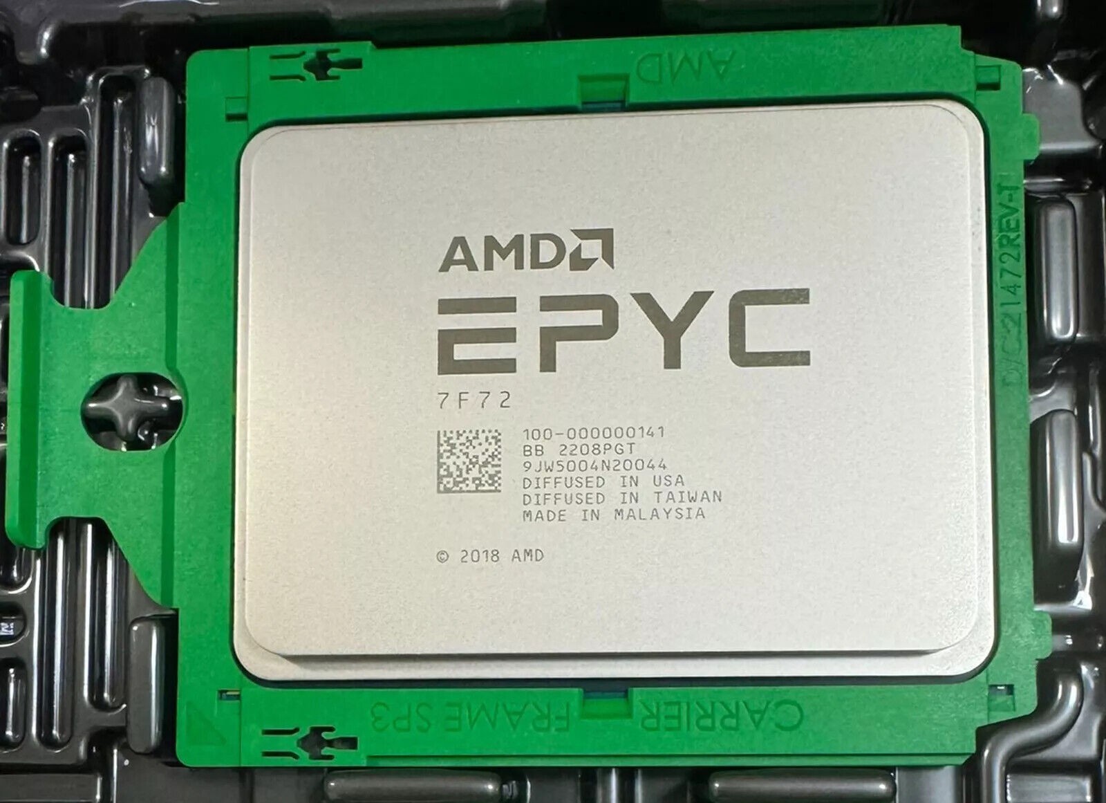AMD EPYC 7F72 100-000000141 Processors 3.2GHz CPU 24 Cores 192MB SP3 Max 3.7GHz