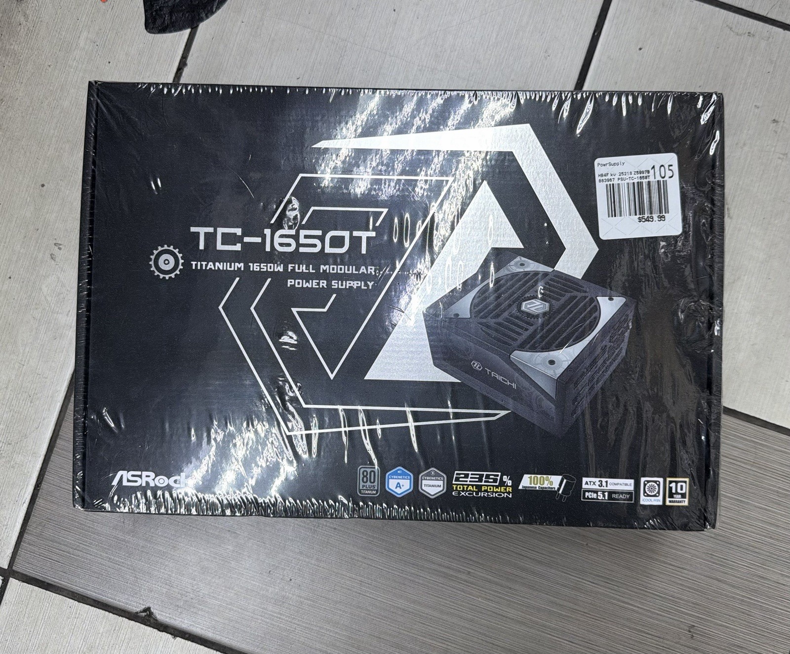 ASRock TC1650T 1650W Full Modular Power Supply