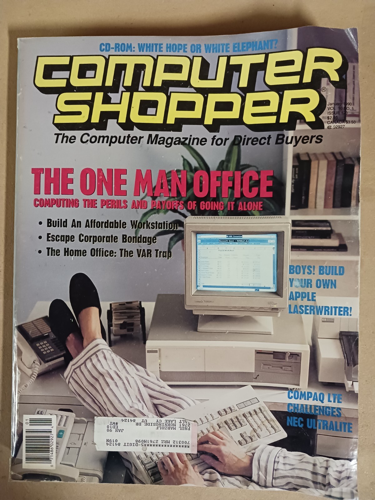 Computer Shopper, Volume 10, Number 1, Issue 120 (January 1990)