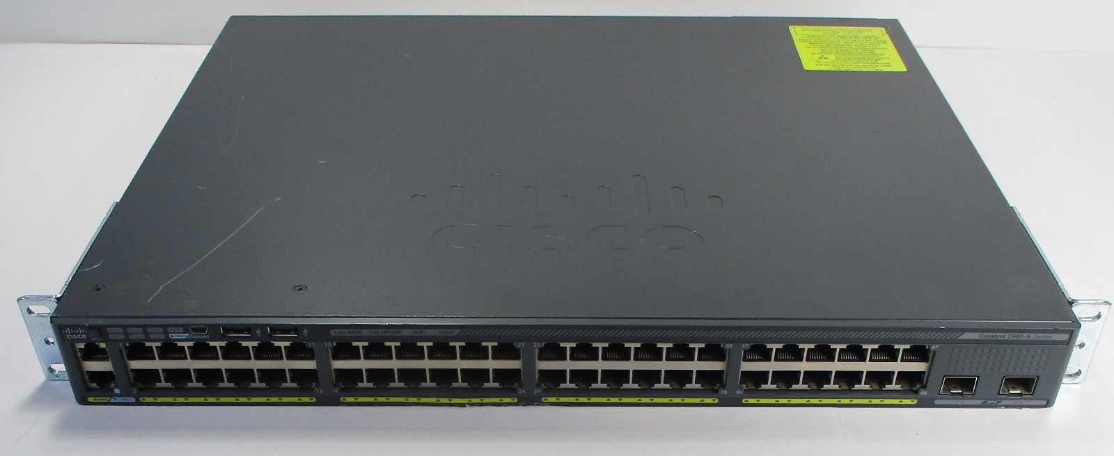 Cisco Catalyst WS-C2960X-48FPD-L 48-Port 10G SFP+ PoE Network Switch