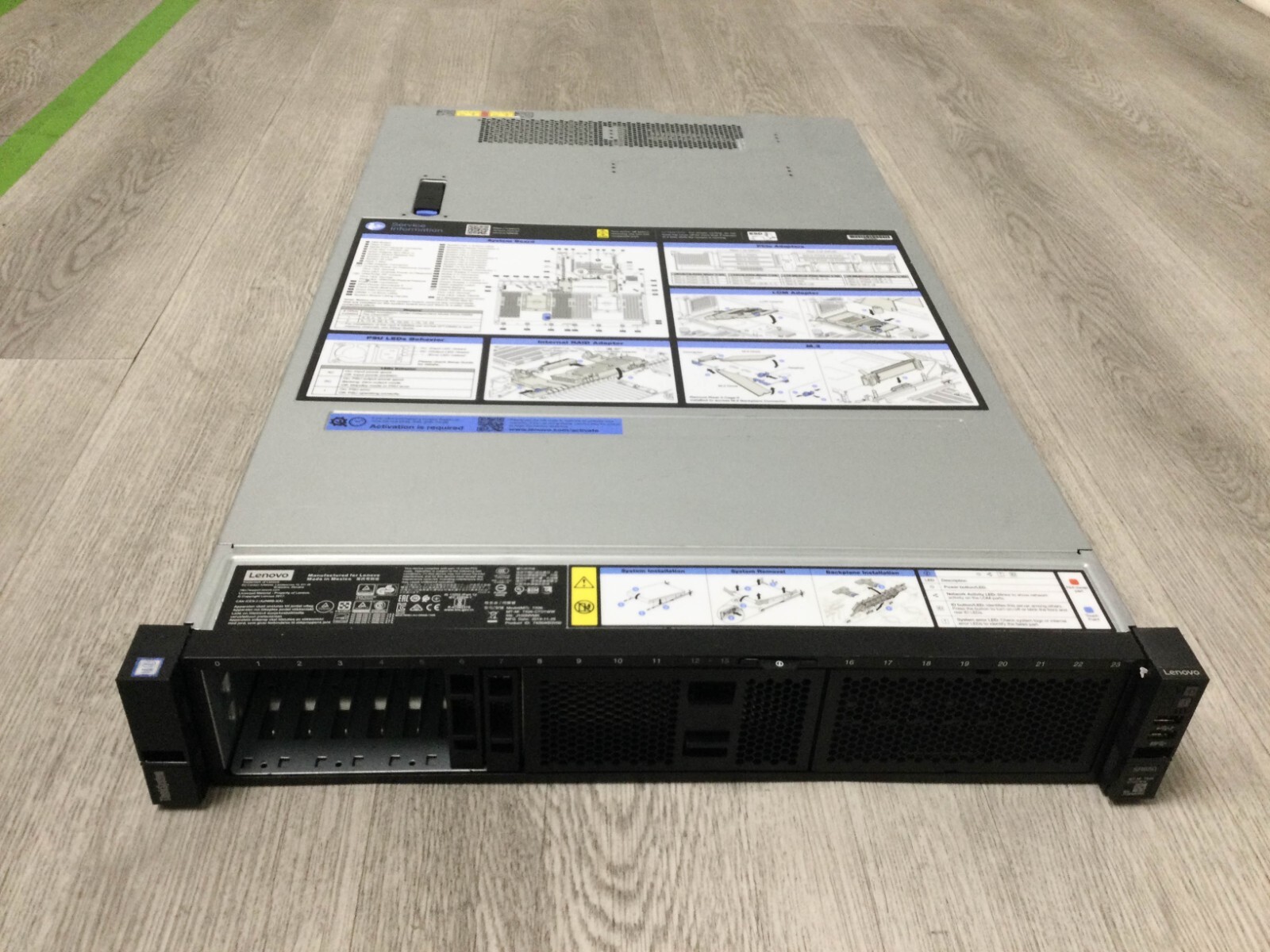 Lenovo ThinkSystem SR650 8SFF Bay CTO Server, No HDDs/ CPUs/ RAMs/ Cards