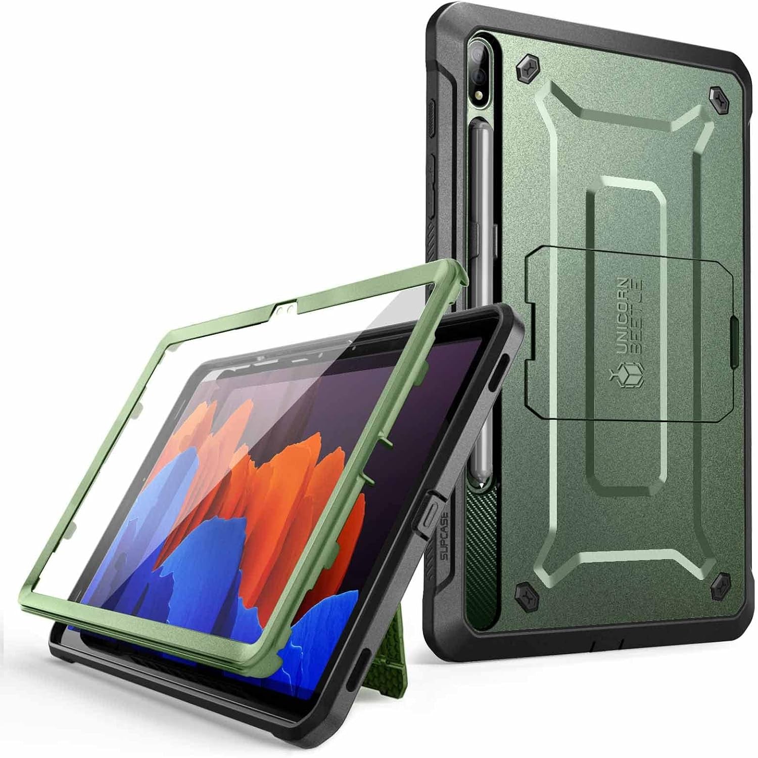 For Samsung Galaxy Tab S8Ultra (2022) SUPCASE Stand Case Full Body Cover, Guldan